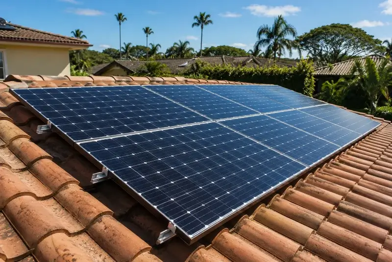 Installation de panneaux solaires à Saint-Pierre-de-Lages